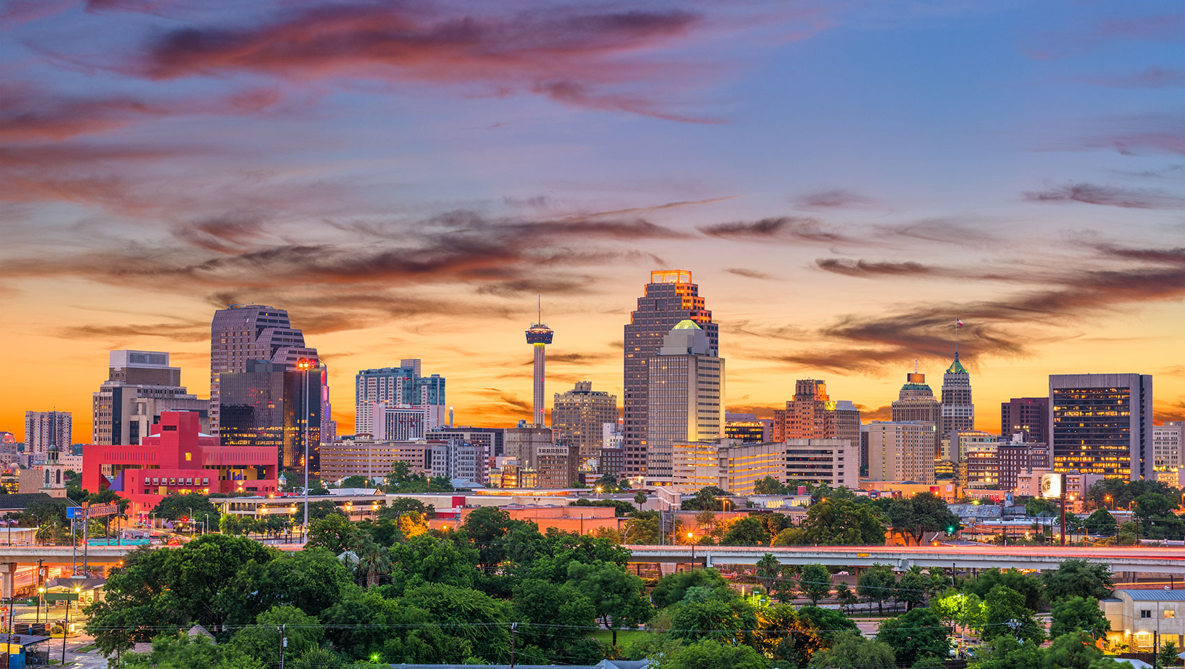 san antonio skyline