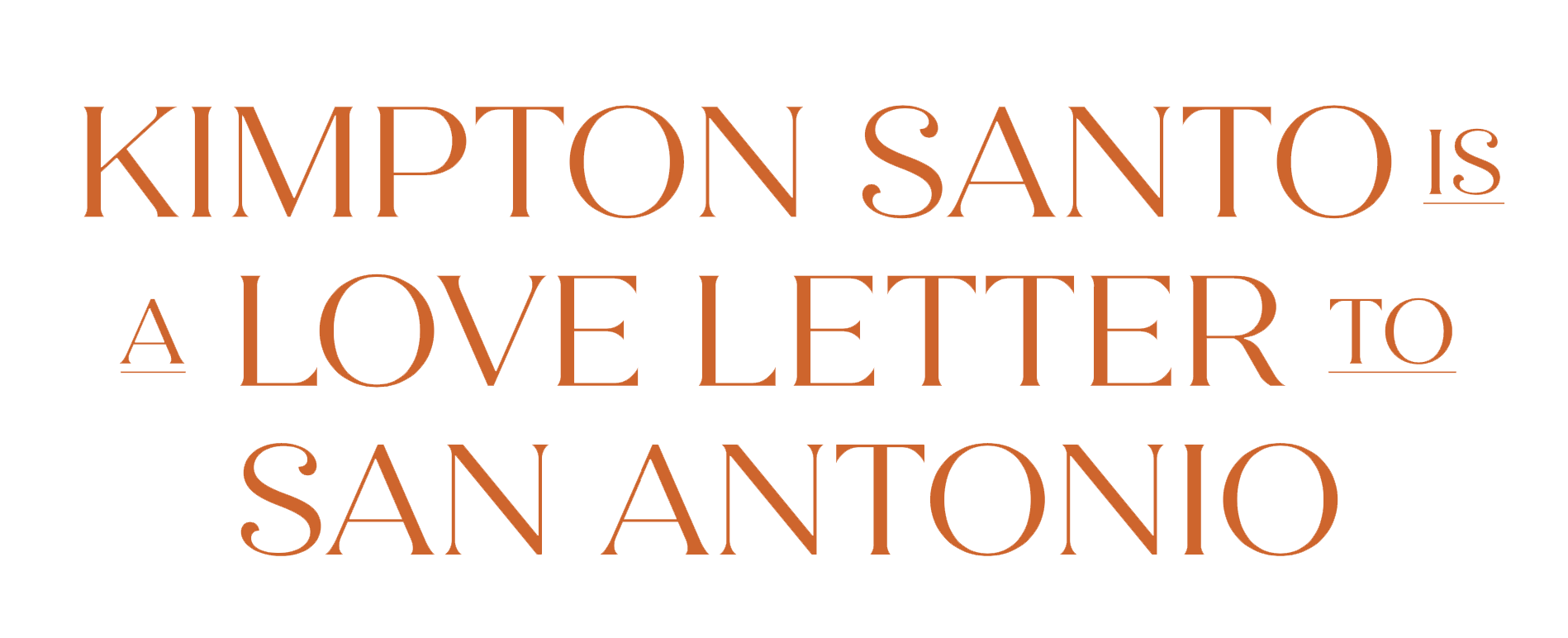 Kimpton Santo is a love letter to San Antonio.